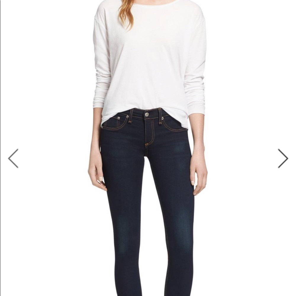 Rag & bone skinny Jean size 25